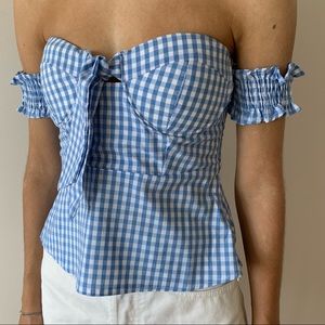 LF Checkered Top